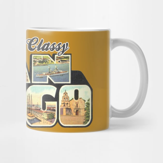 Stay Classy San Diego by Clutch Tees